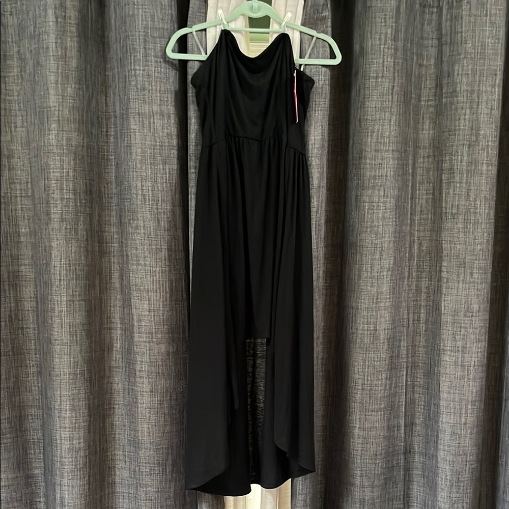 Target Black Strapless HiLo Summer Dress - NWT